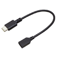 Type-C / microUSB対応　変換ケーブル USB2.0 3A 0.1m